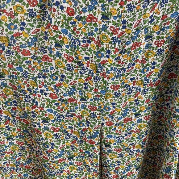 Anthropologie Multicolor Floral Midi Dress|Adjustable Straps|Flowy|Size L - Picture 6 of 8